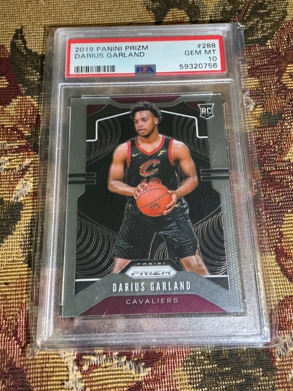 2019 Panini prizm Darius Garland #288 rookie card Graded PSA 10